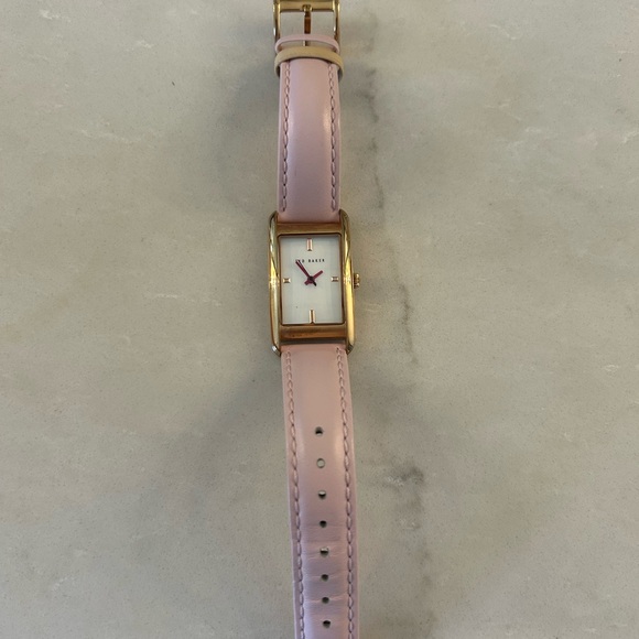 Ted Baker Tara Watch - Excellent Condition - blush & gold